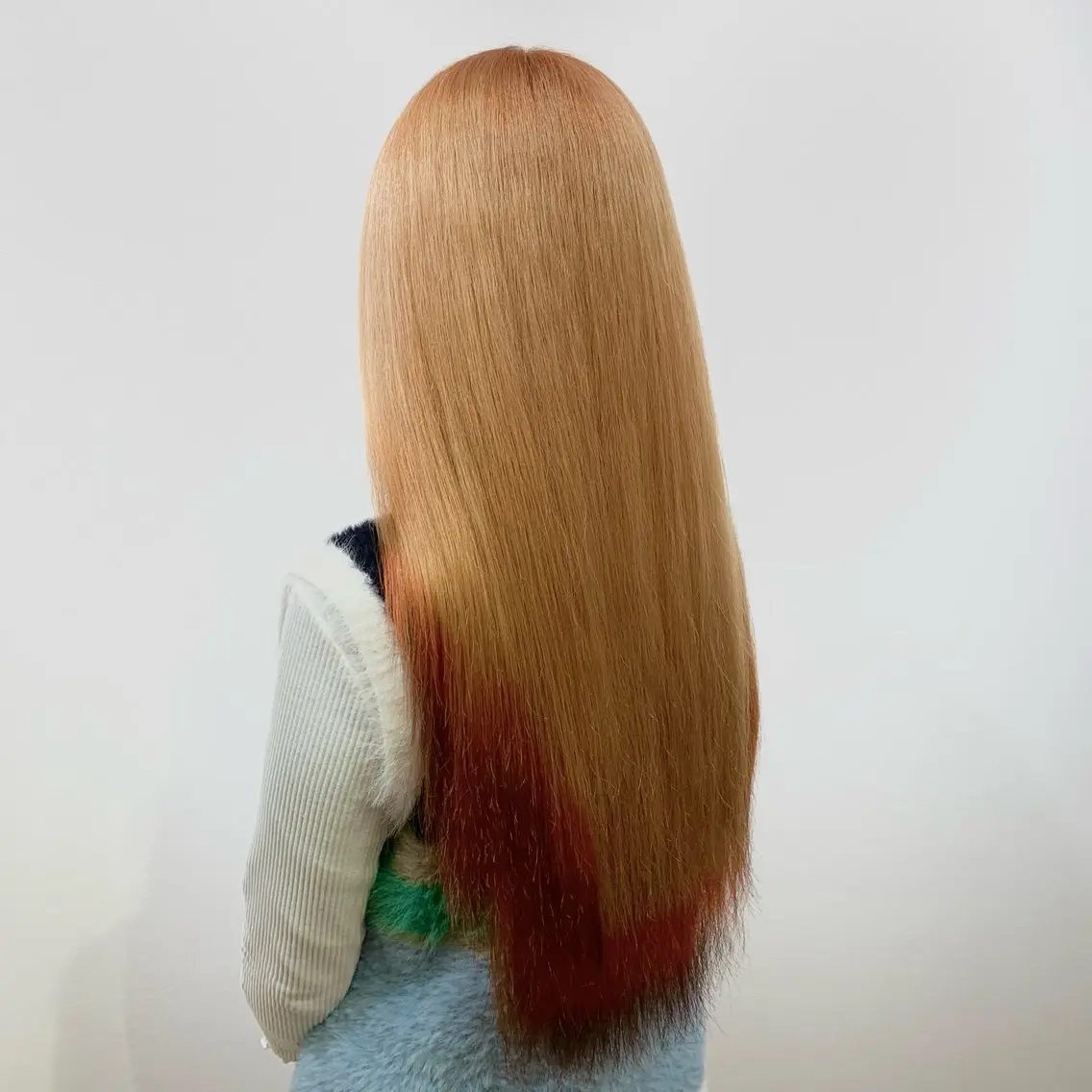 ロング カラー ヘアアレンジ キヨミ 韓国レイヤーカットのヘアスタイル
