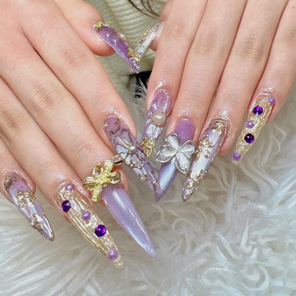 ネイル ハンドネイル ANH NAIL ゴテゴテ専門店💎のネイルデザイン