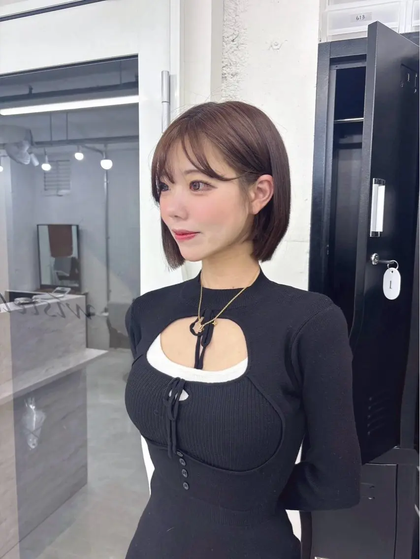 ショート カラー ブラウンカラー 透明感カラー ヘアカラー haruna☪︎ モデル募集中✩のヘアスタイル