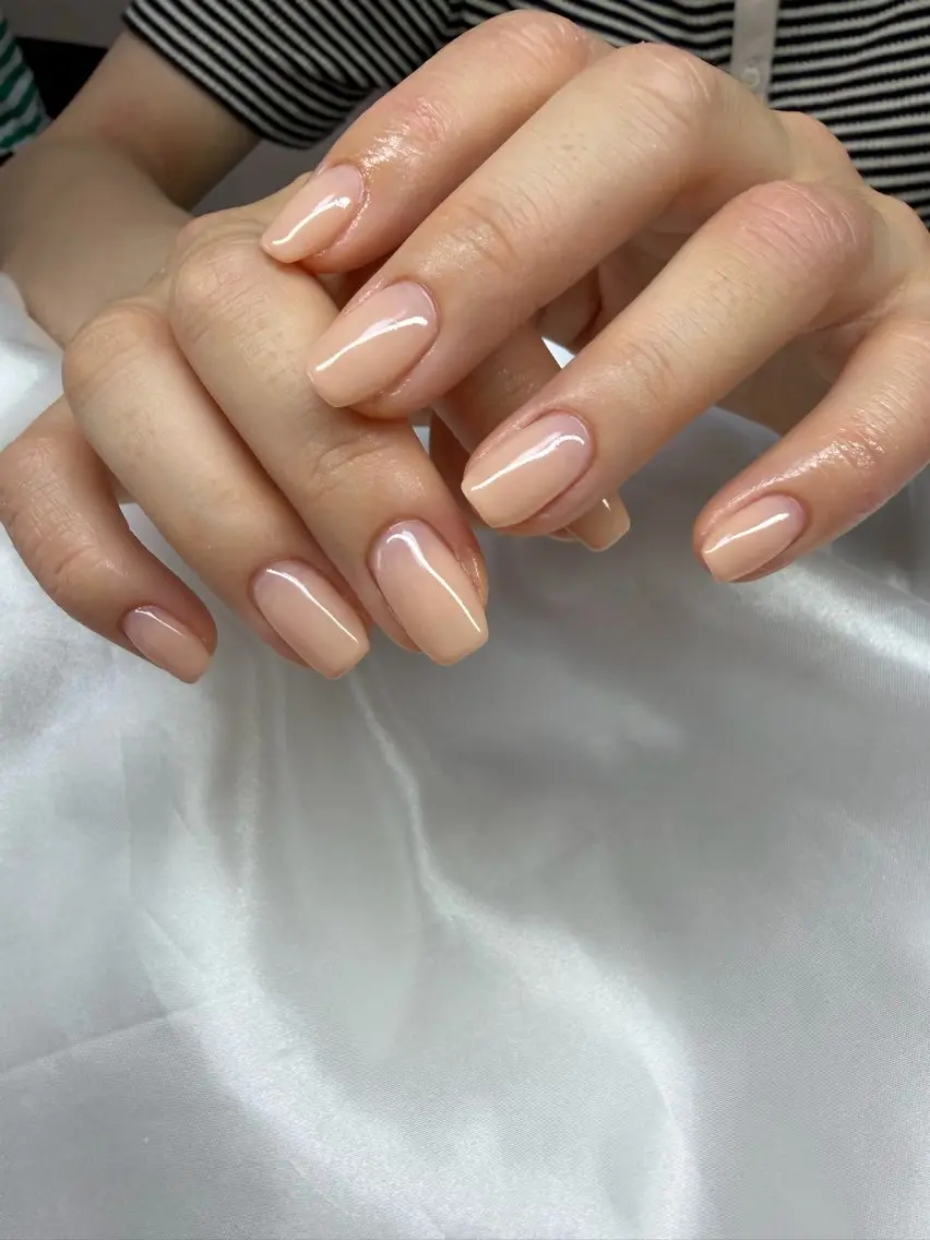 ネイル シンプルネイル ハンドネイル Mynail プライベートサロンのネイルデザイン