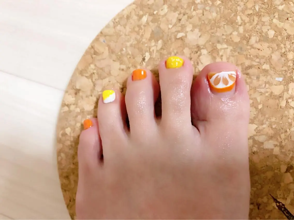ネイル フットネイル フットネイル u sのネイルデザイン