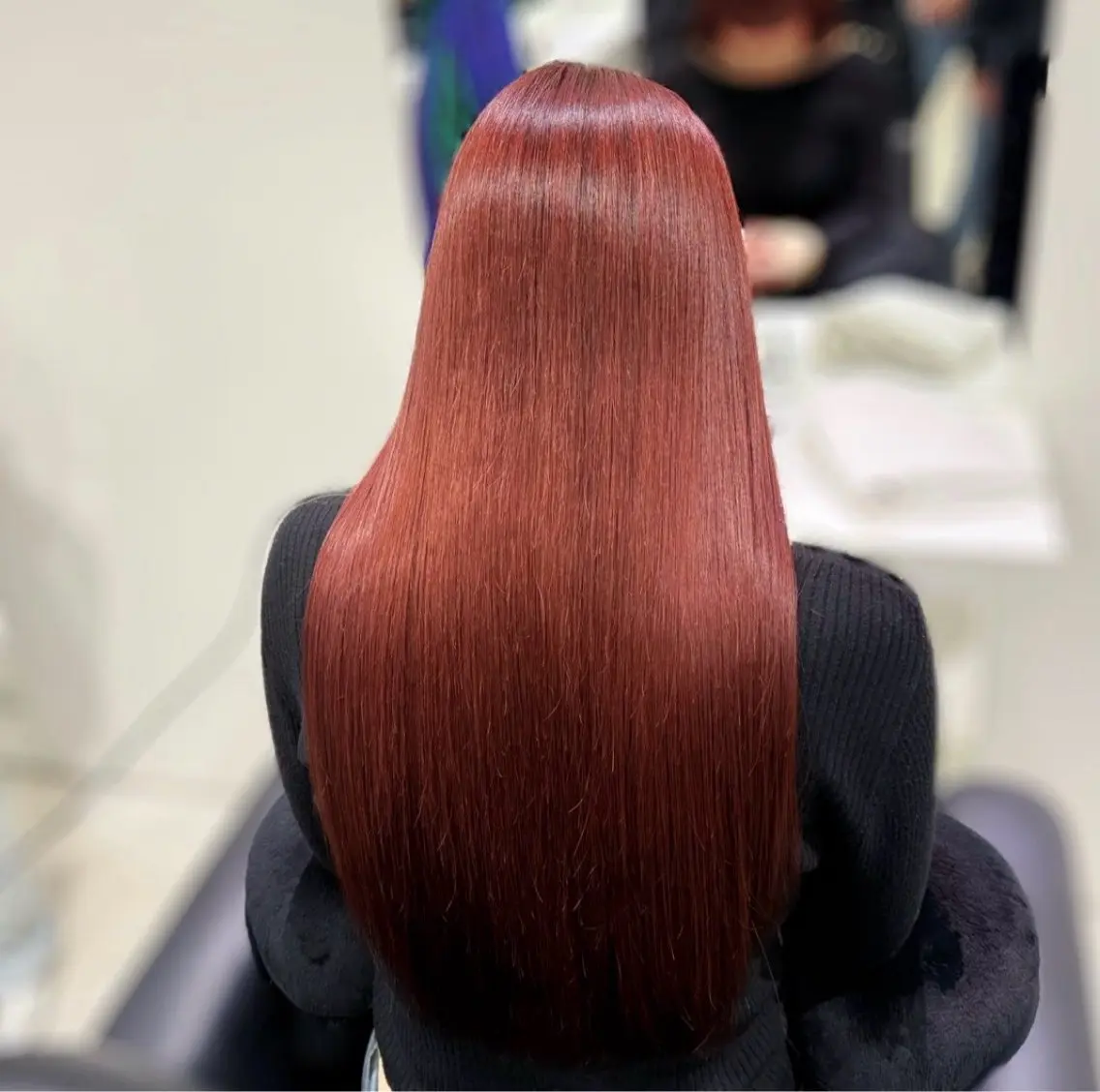 ロング 女性のための美容師/ 下北沢/ヨシダモモカのヘアスタイル