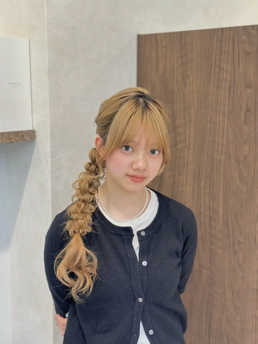 ロング ヘアアレンジ ヘアアレンジ/渋谷/ ゆづきのその他イメージ