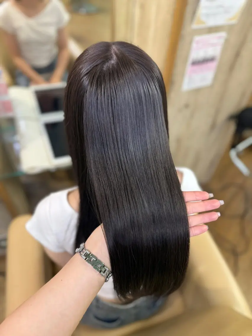 ロング カラー ヘアカラー 🩵KUREA🩵 /似合わせカットのヘアスタイル