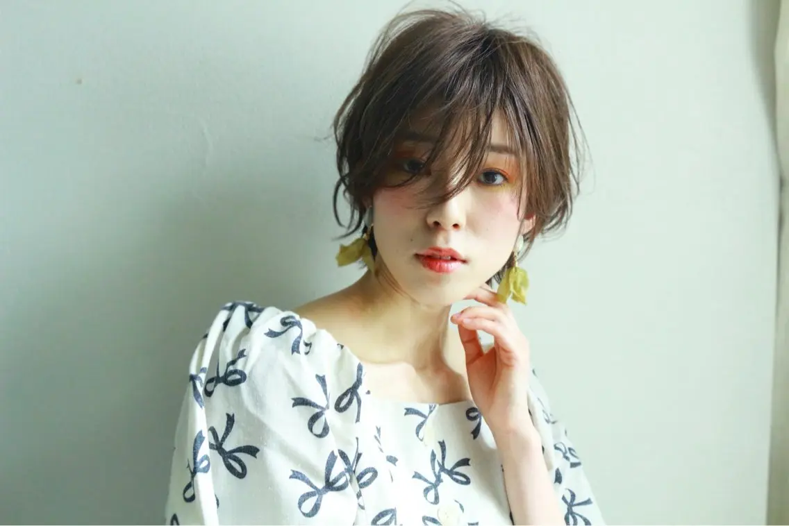 ショート 石川 理恵のヘアスタイル