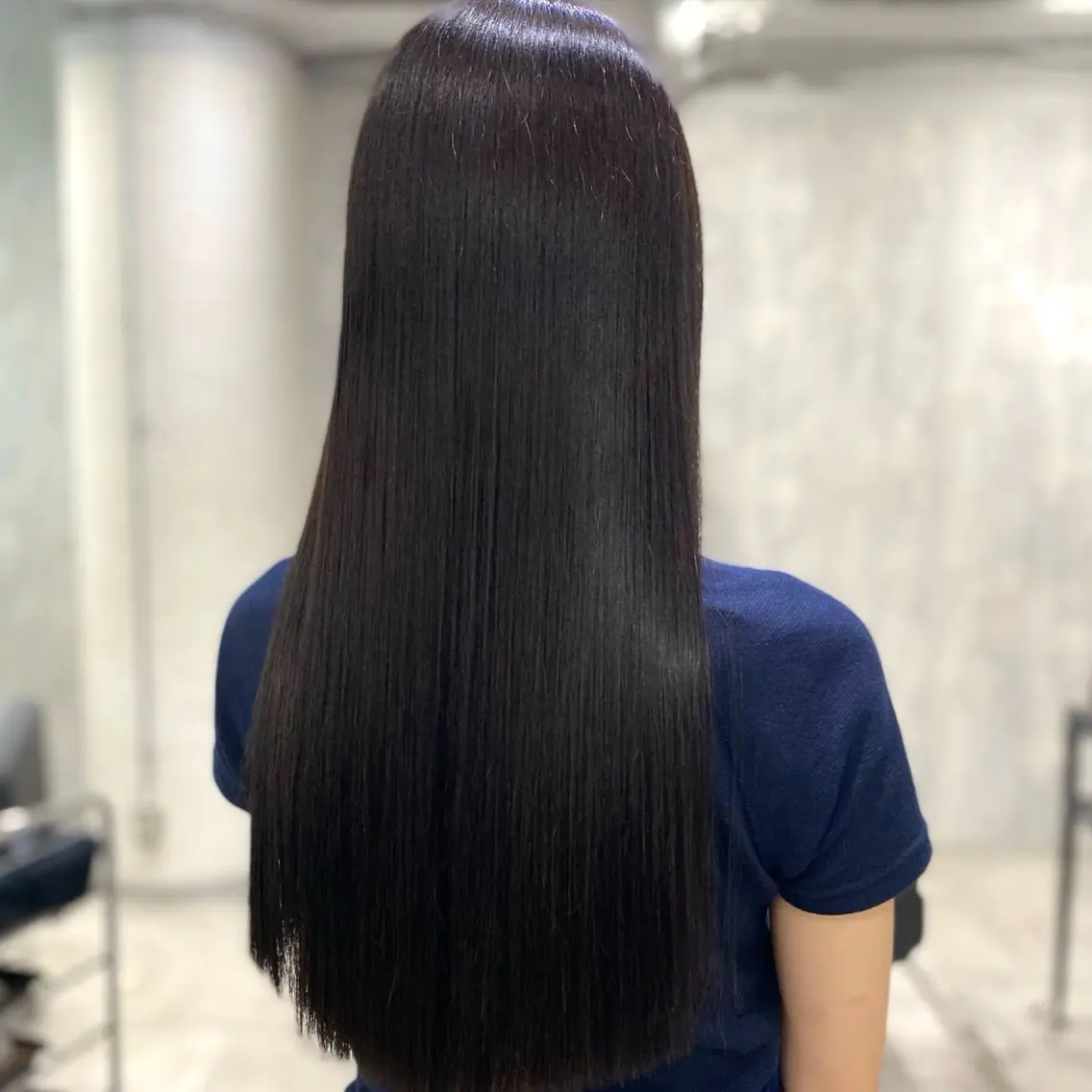 ロング カラー 透明感カラー トリートメント shiori/透明感 /顔周り/髪質改善のヘアスタイル