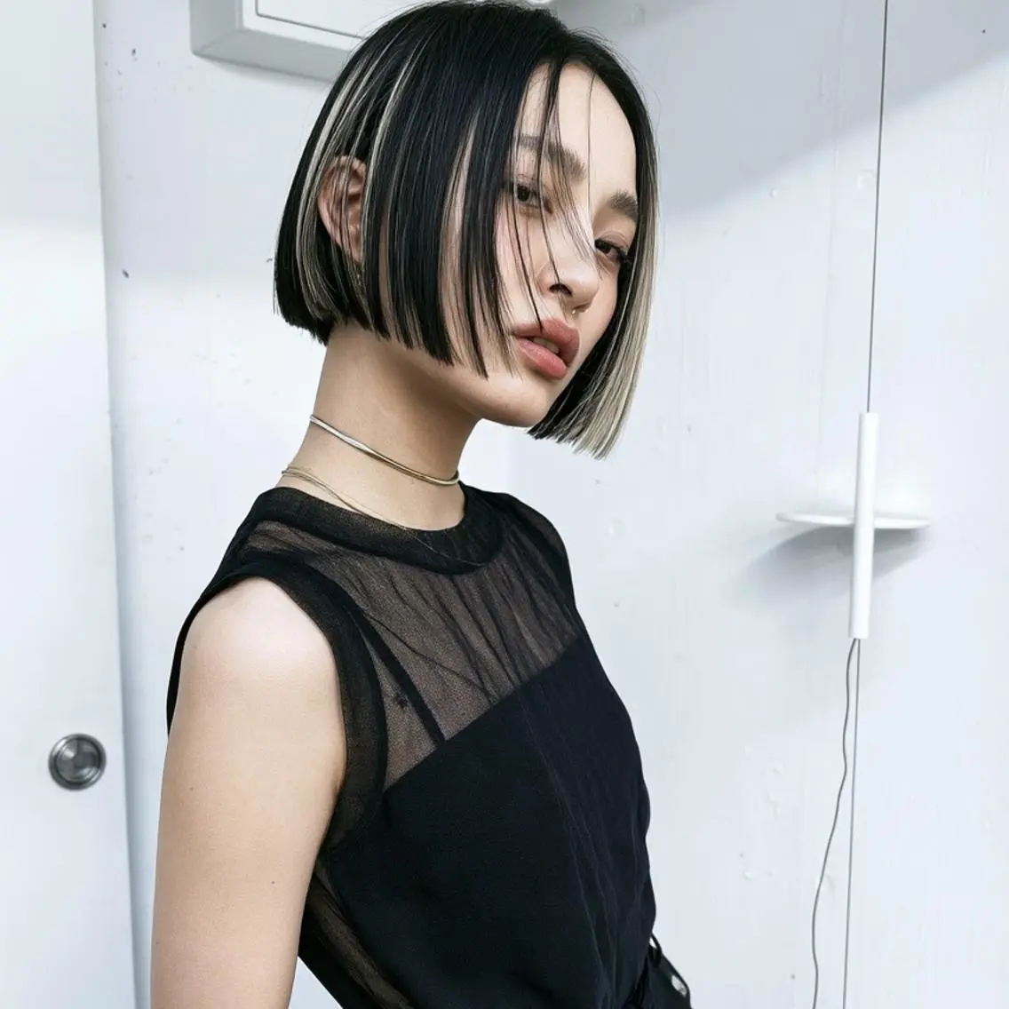 ショート ヘアカラー ブリーチ/デザイン ubu🥷🏻のヘアスタイル