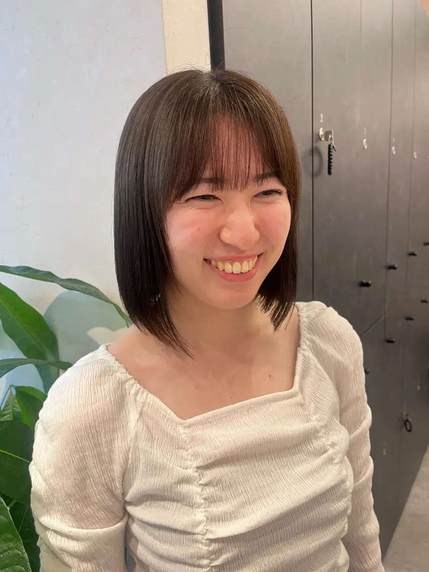 ミディアム カラー Viot 銀座 樋口 桃佳のヘアスタイル