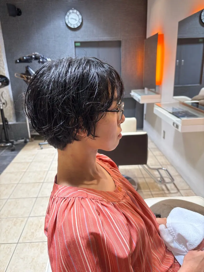 ショート パーマ noto mitsukiのヘアスタイル