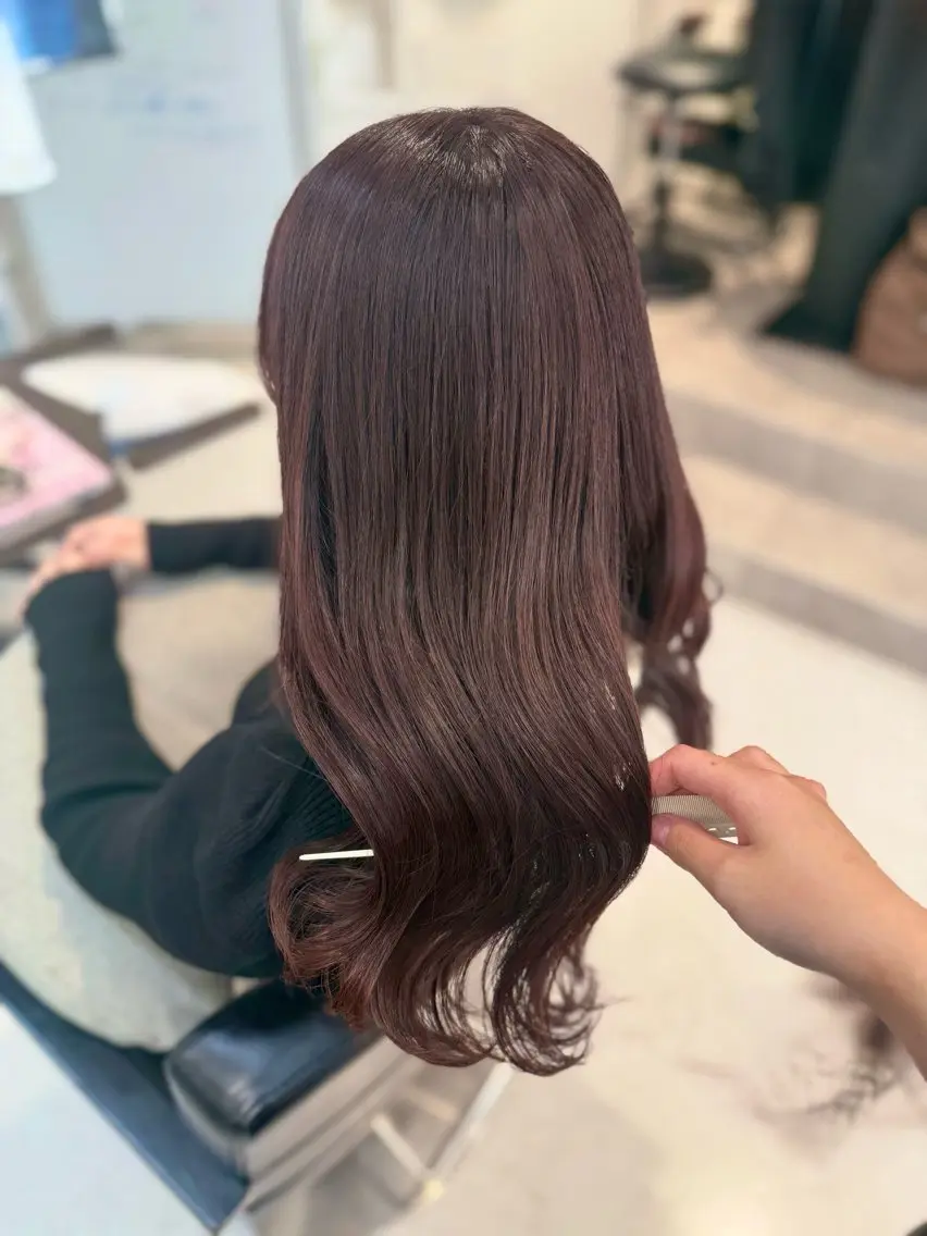 ロング 山崎結菜 髪質改善💎のヘアスタイル