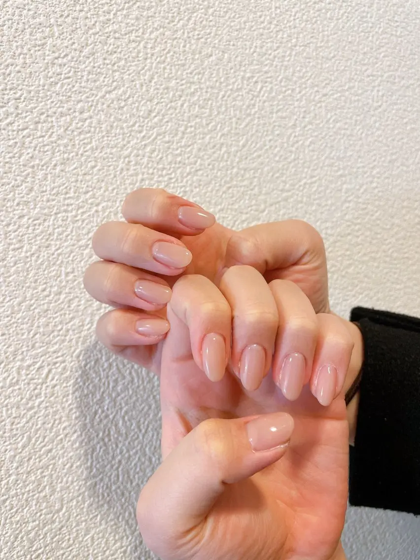 ネイル オーロラネイル フットネイル フレンチネイル ジェルネイル 韓国ネイル mogunail &blowのネイルデザイン