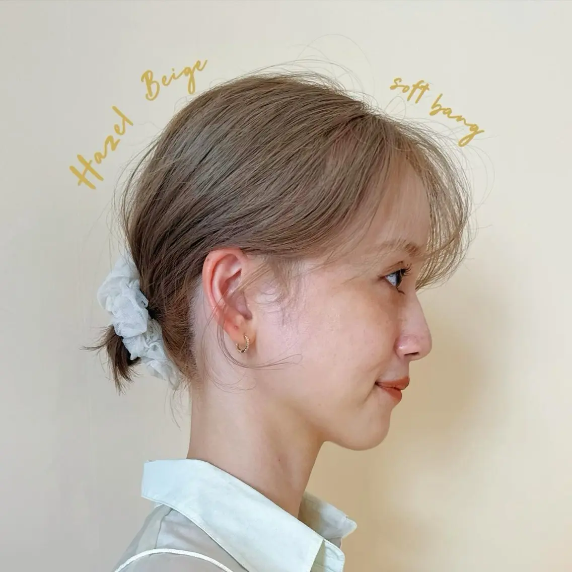 カラー ベージュカラー ヘーゼル ❤️アヤカ レイヤーカット❤️のヘアスタイル