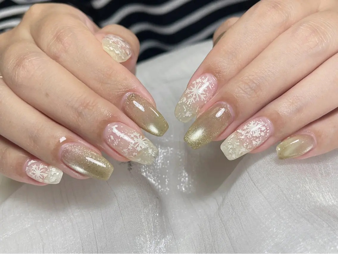 ネイル ハンドネイル 🎀ネイルサロン エクラYUI🎀のネイルデザイン