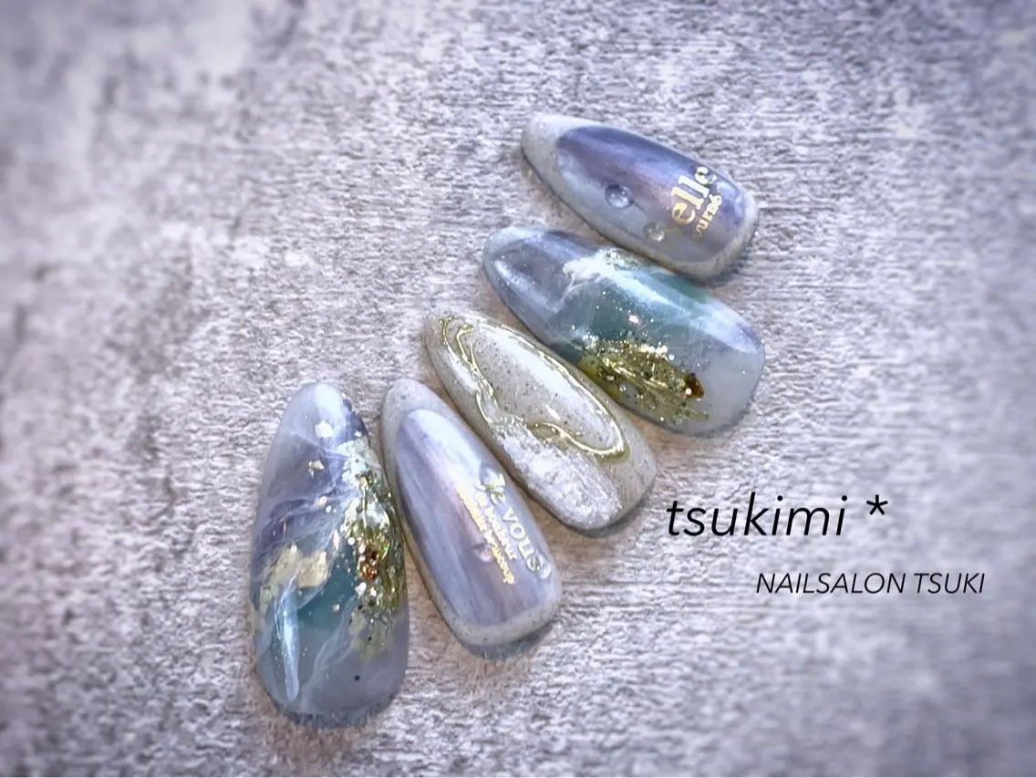 ネイル ニュアンスネイル ハンドネイル Nailsalon Tsuki.のネイルデザイン