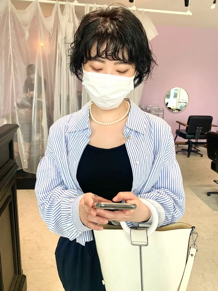 ショート パーマ MATTY yoshika 🐻のヘアスタイル