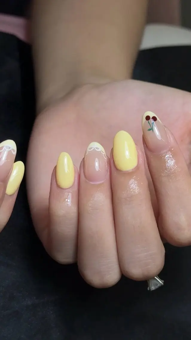 ネイル 持ち込み ワンホンネイル ハンドネイル AKIKO NAILのネイルデザイン