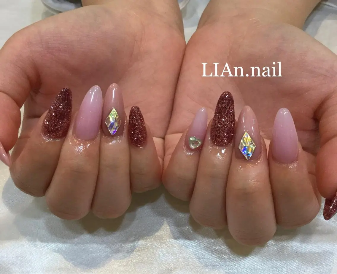 ネイル アートネイル スカルプネイル Lian nailのネイルデザイン