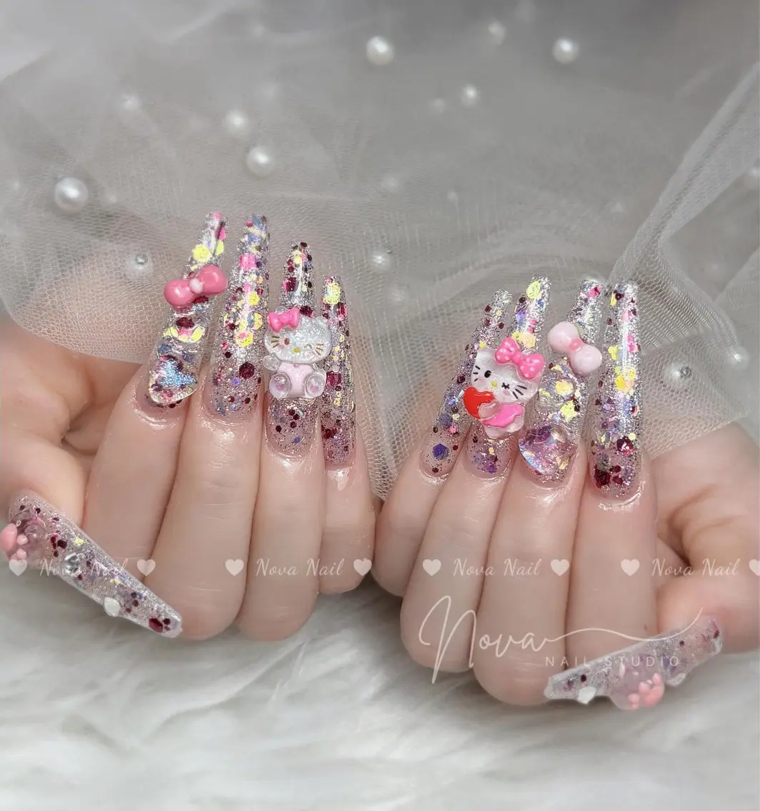 ネイル ハンドネイル ハンドケア Kitty Nail Novaのネイルデザイン