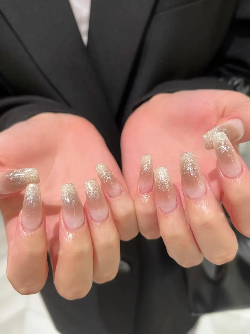 ネイル ハンドネイル なぽ ❤︎長さだし / 韓国nailのネイルデザイン