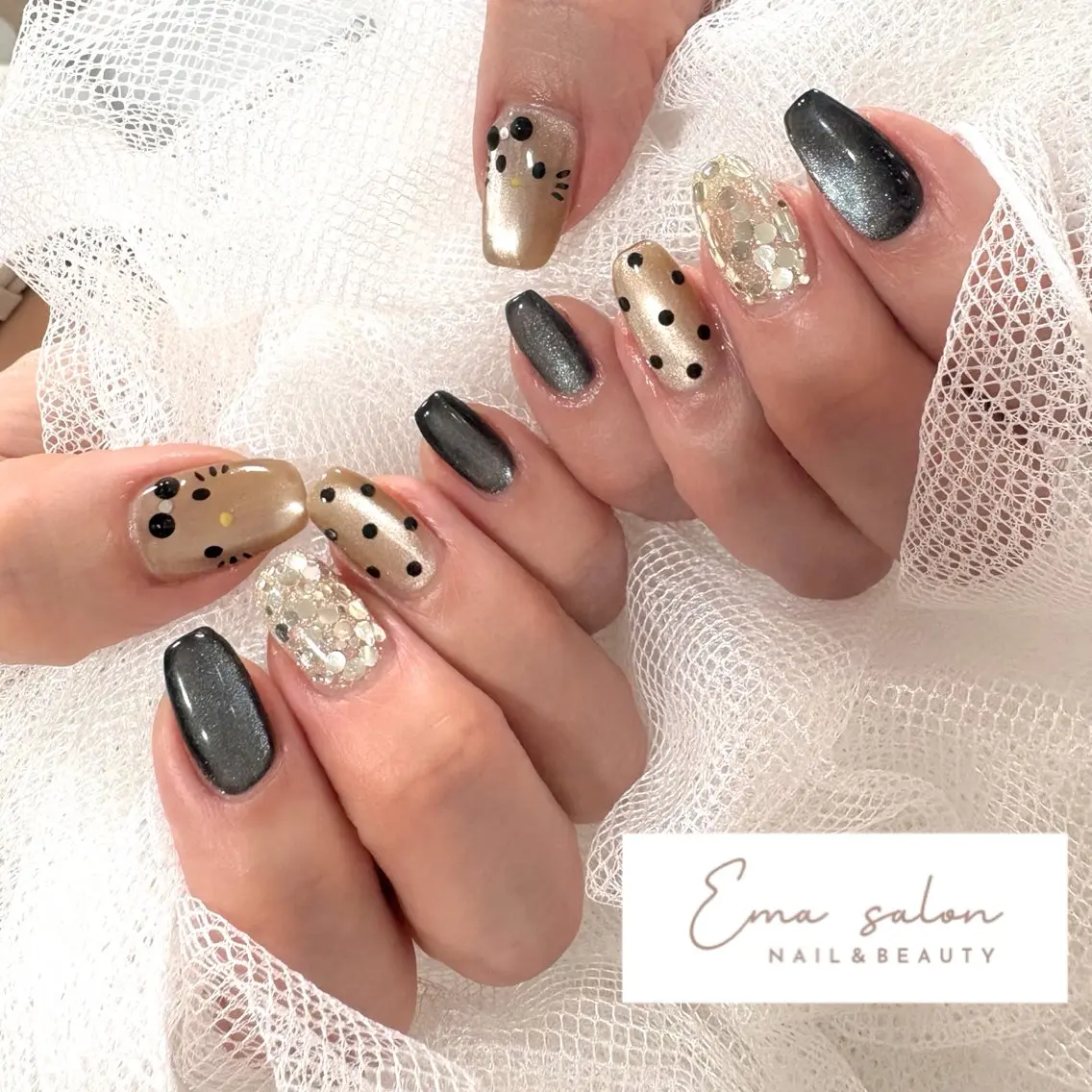 ネイル フットネイル Ema salon satomiのネイルデザイン