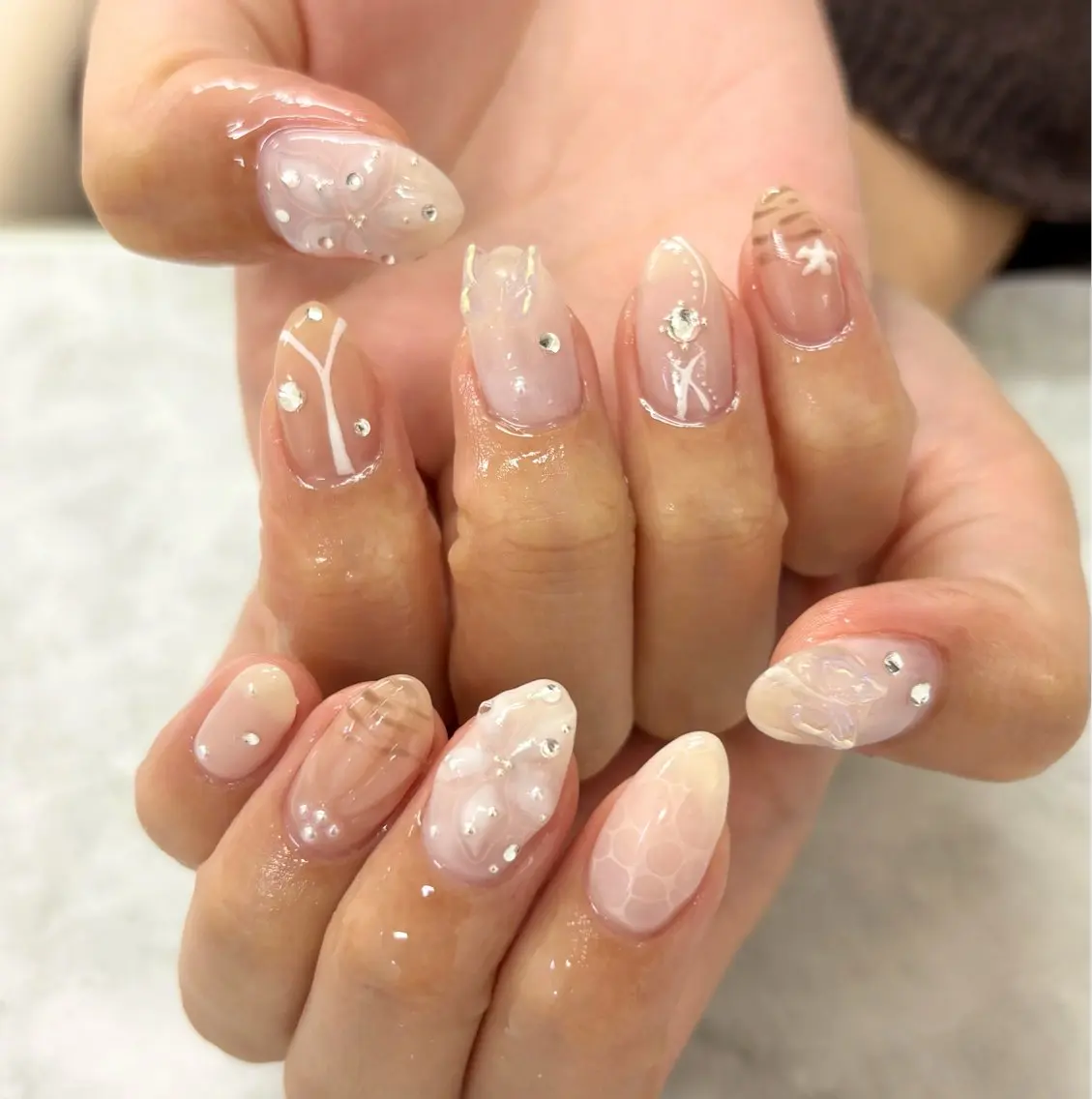 【オフなし】ハンド💅🏻　《やり放題コース❤️‍🔥》　パラジェル変更+¥1,100✨/横浜関内桜木町の写真