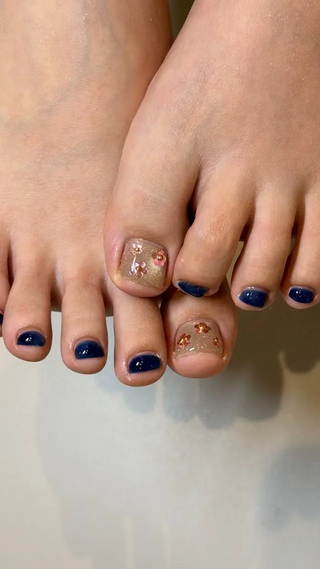 ネイル アートネイル フットネイル フットネイル nail salon linoのネイルデザイン