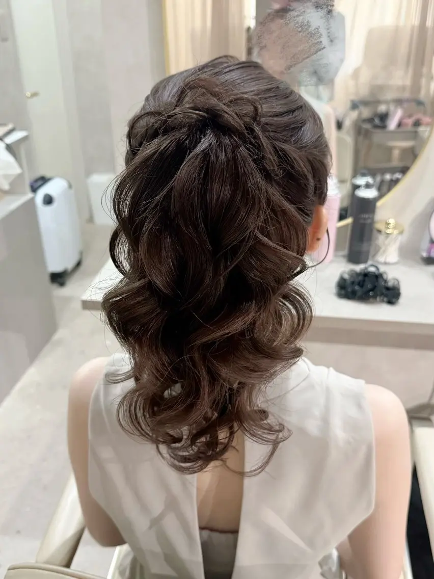 ヘアアレンジ ヘアセット セットサロンCURE 🩵あんみのその他イメージ