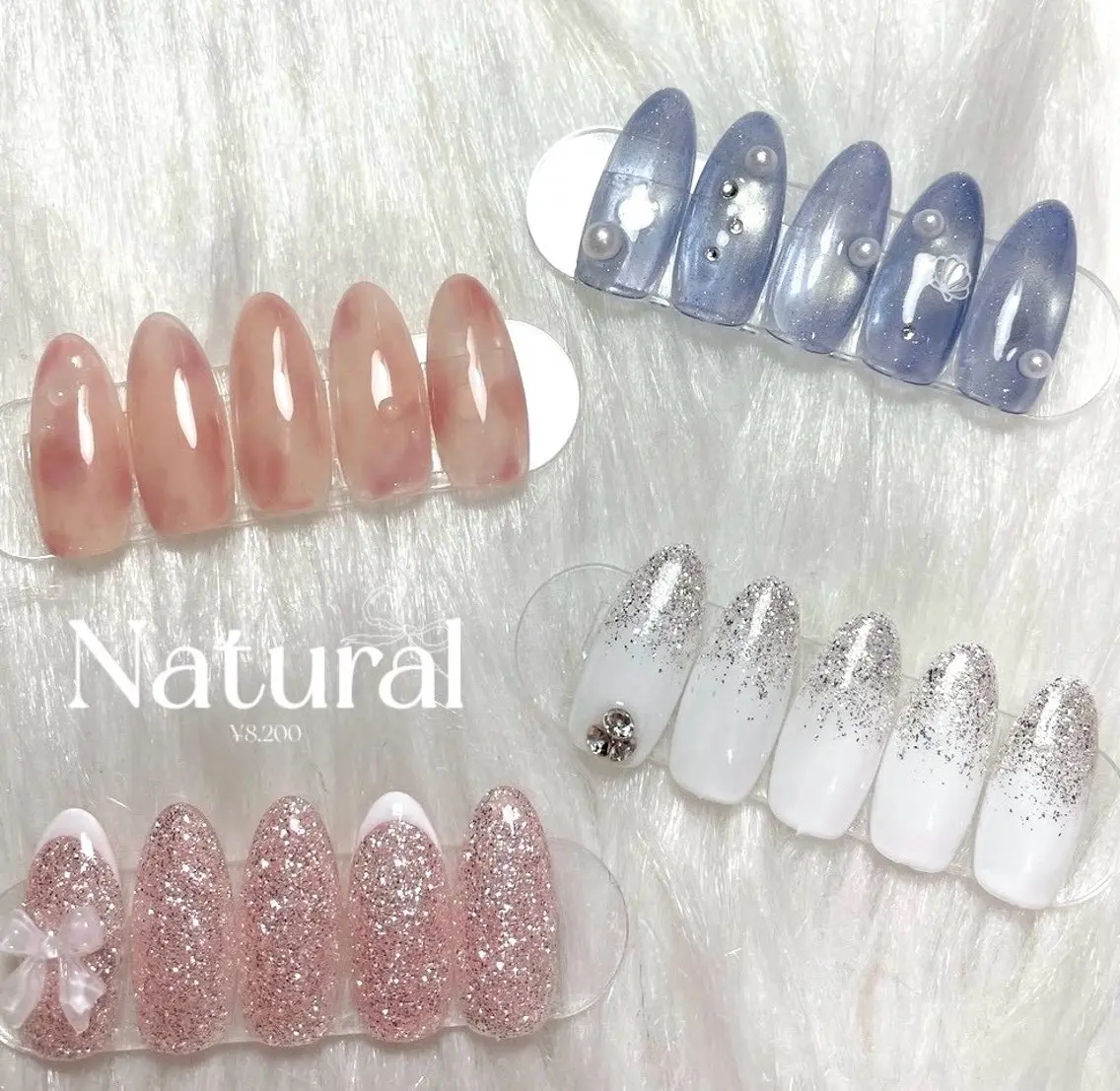ネイル ハンドネイル 𝐴𝑘𝑎𝑟𝑖 🤎のネイルデザイン