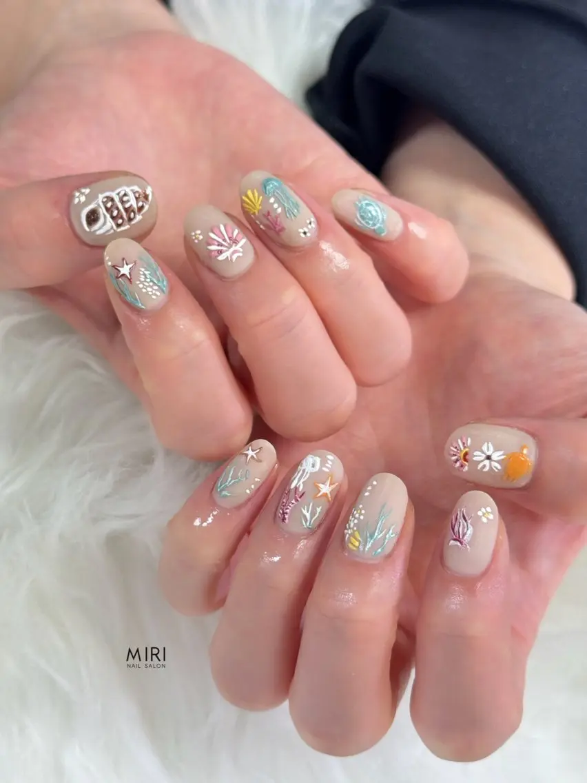 ネイル ハンドネイル Miri nail salonのネイルデザイン