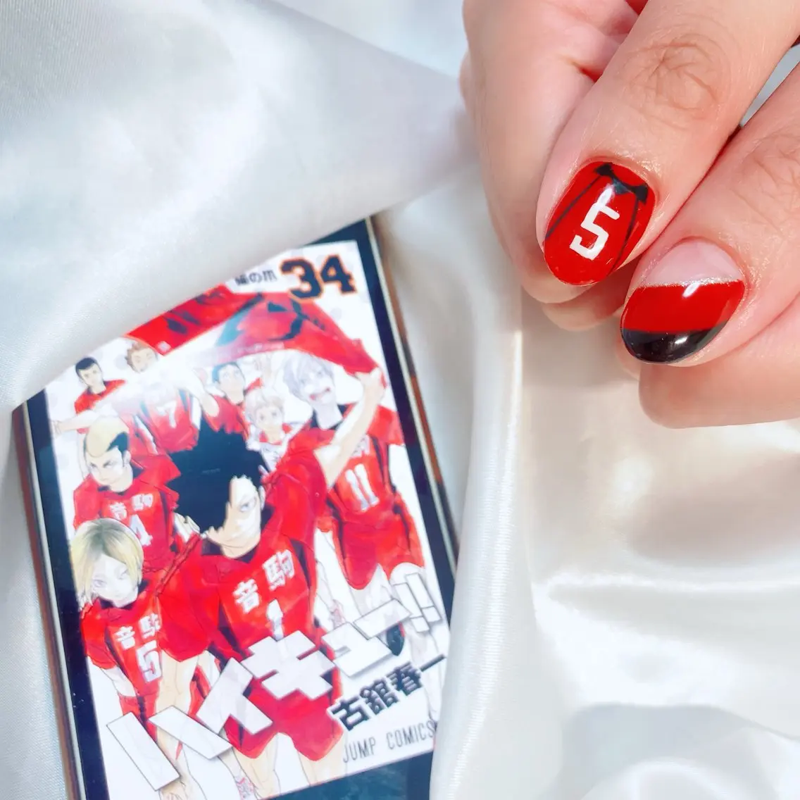 ネイル オーロラネイル ブルー フットネイル フレンチネイル ハート ハンドネイル Lance nailのネイルデザイン