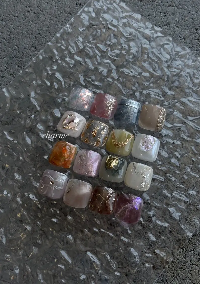 ネイル フットネイル charme nailのネイルデザイン