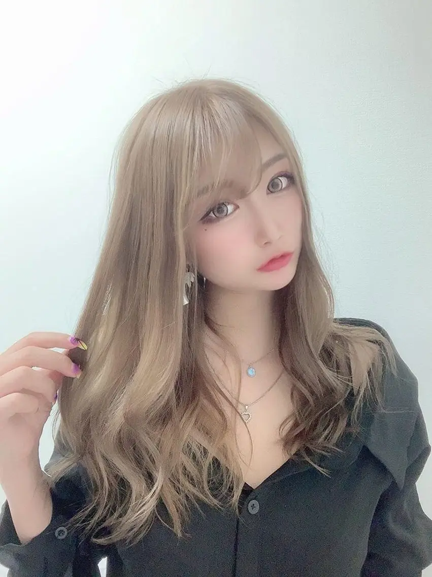 ロング カラー 大澤 遥斗のヘアスタイル