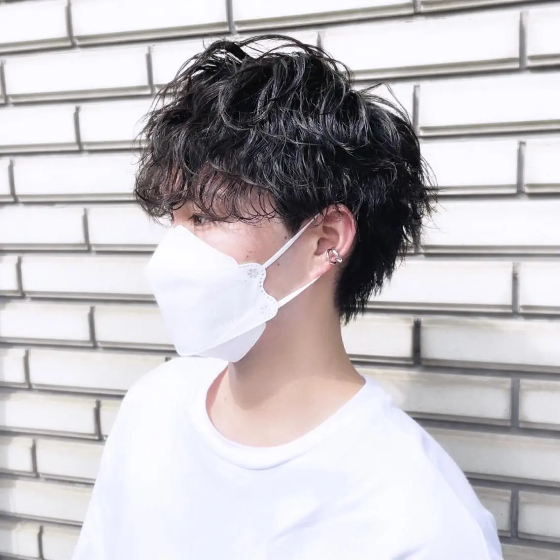 メンズ メンズパーマ 波巻きパーマ 🦋韓国系指名No1 店長/圓山 祐也🦋のヘアスタイル