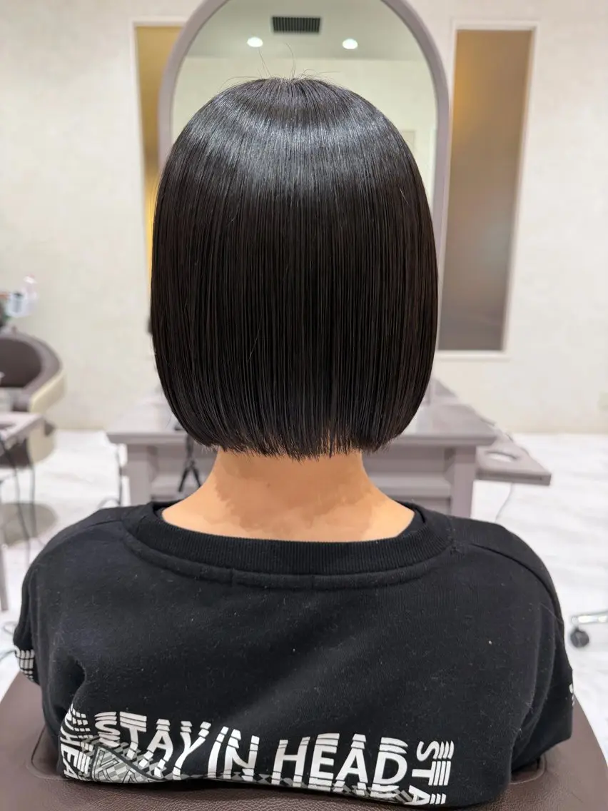 ショート カット 韓国風🌷✨ 守屋紗希のヘアスタイル