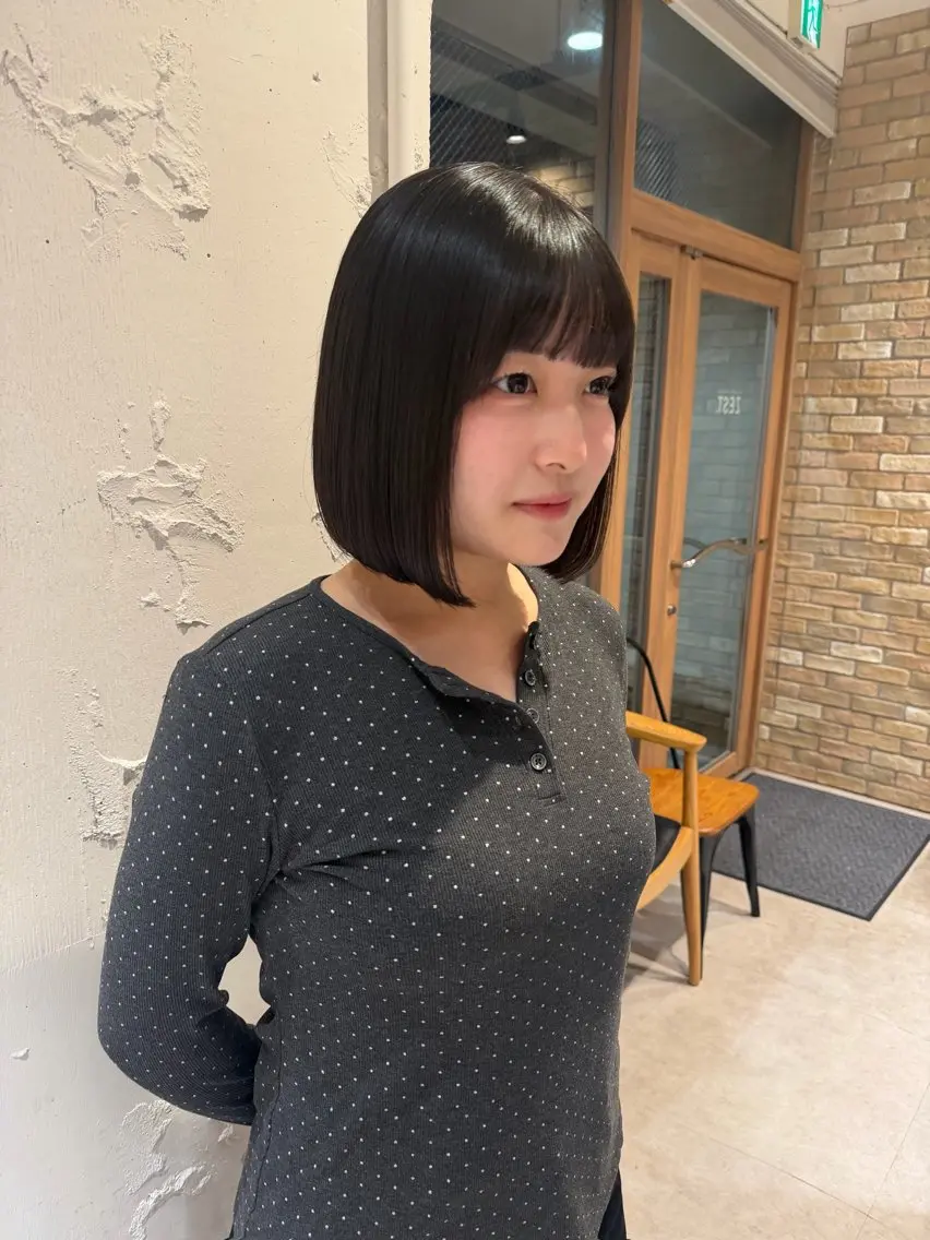 ミディアム カット 透明感艶カラー/ 髪質改善/Rin💕のヘアスタイル