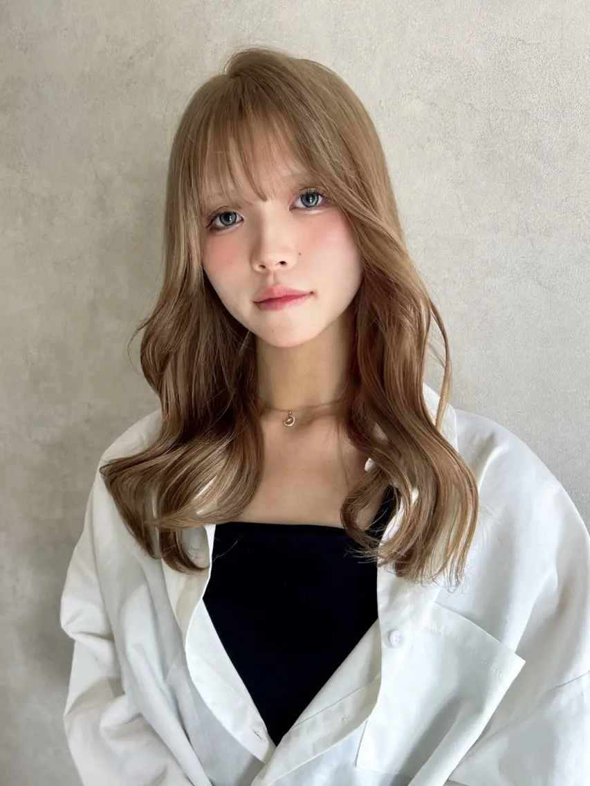 カラー ヘアカラー 🖤複雑履歴ブリーチ Mizuki 🖤のヘアスタイル