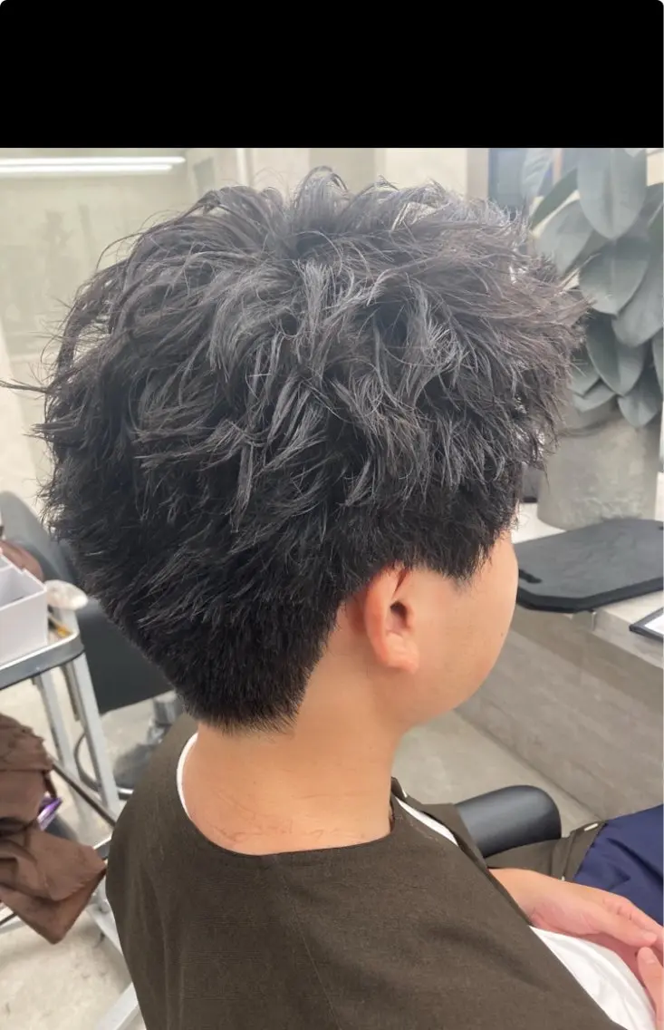 パーマ メンズ 髪質改善🫧 ミタセイヤのヘアスタイル
