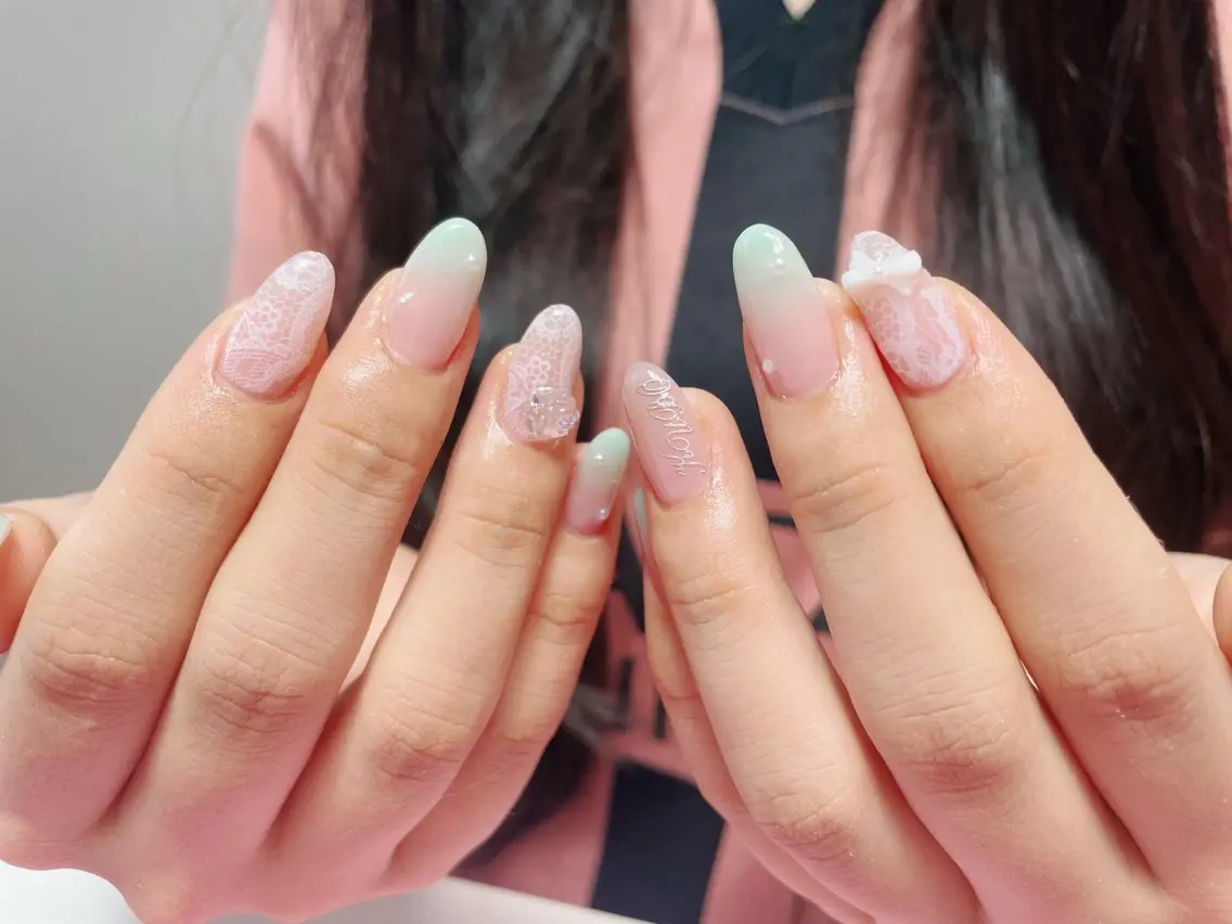 ネイル ハンドネイル Lovely JURIのネイルデザイン