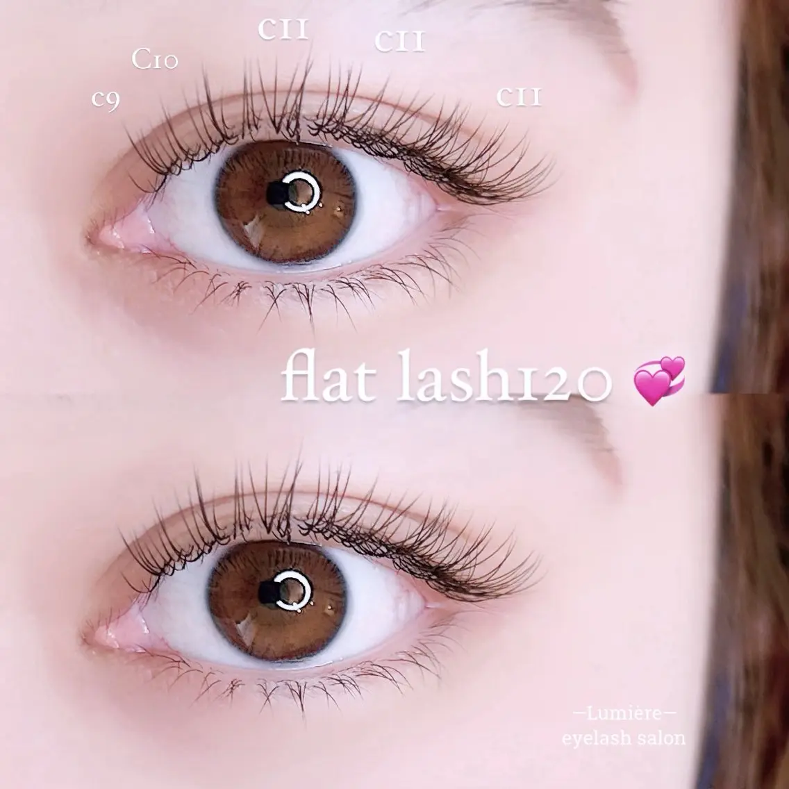 マツエク・マツパ eyelash Lumièreのマツエク・マツパデザイン