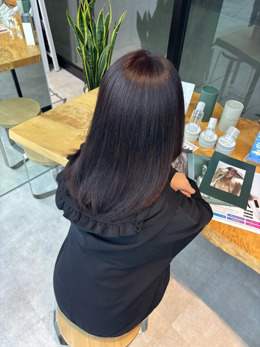 カラー 透明感カラー 髪質改善 🌟カラー特化型🌟 ヨッシー/亀戸のヘアスタイル