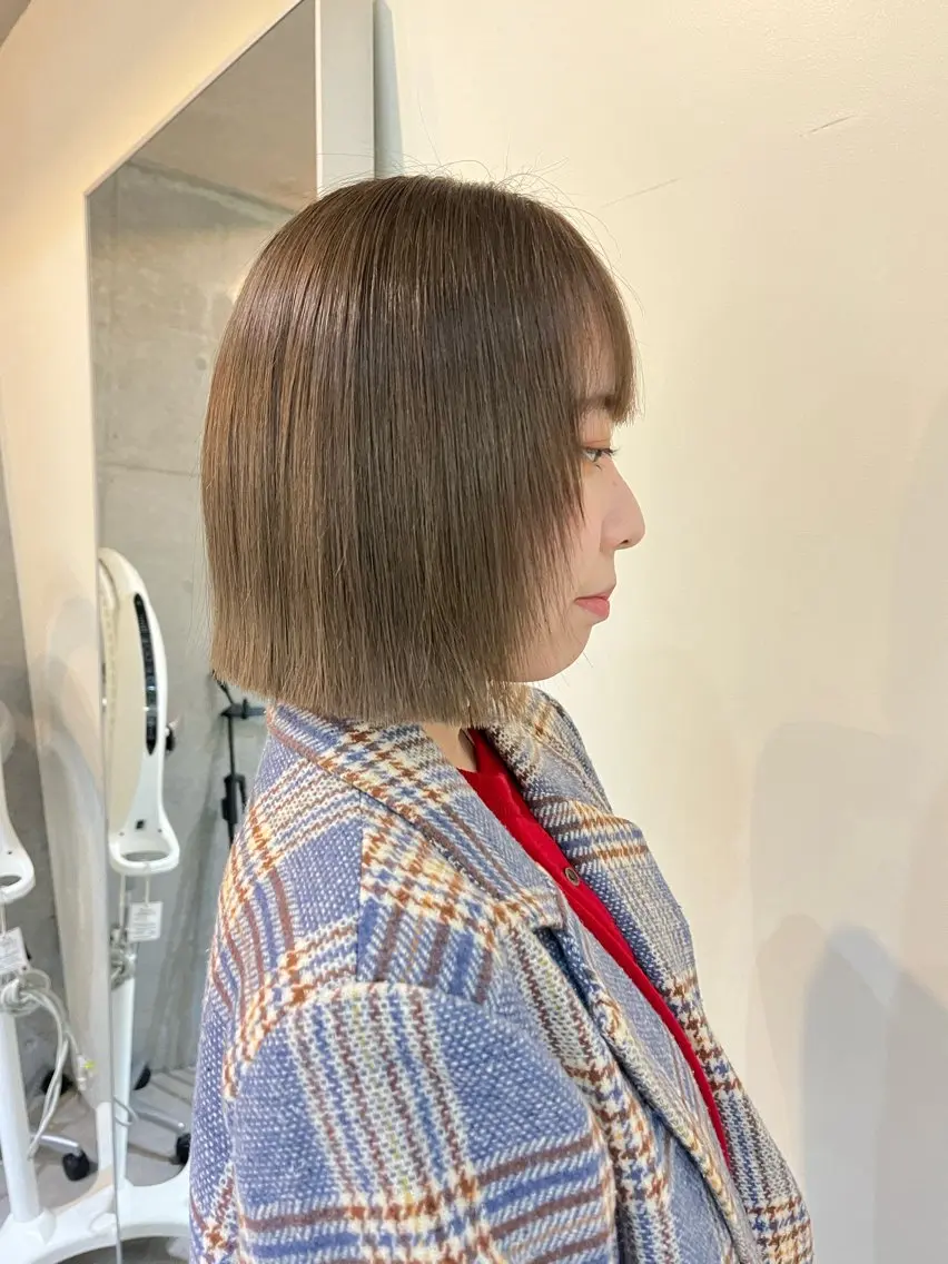 ショート トリートメント 韓国ボブ/ハッシュ カットKIRAのヘアスタイル