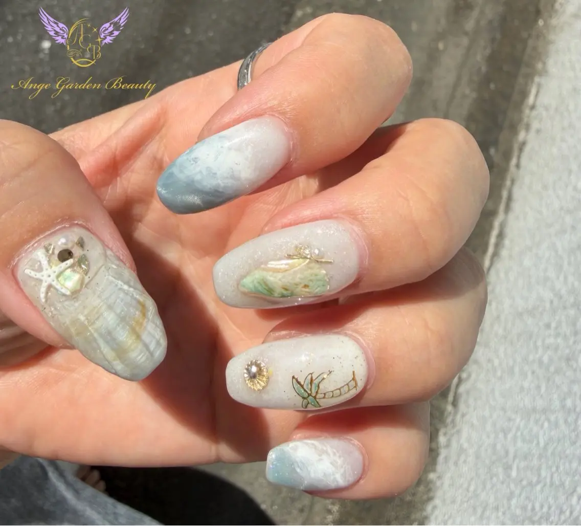 ネイル ハンドネイル AngeGarden Beautymihoのネイルデザイン
