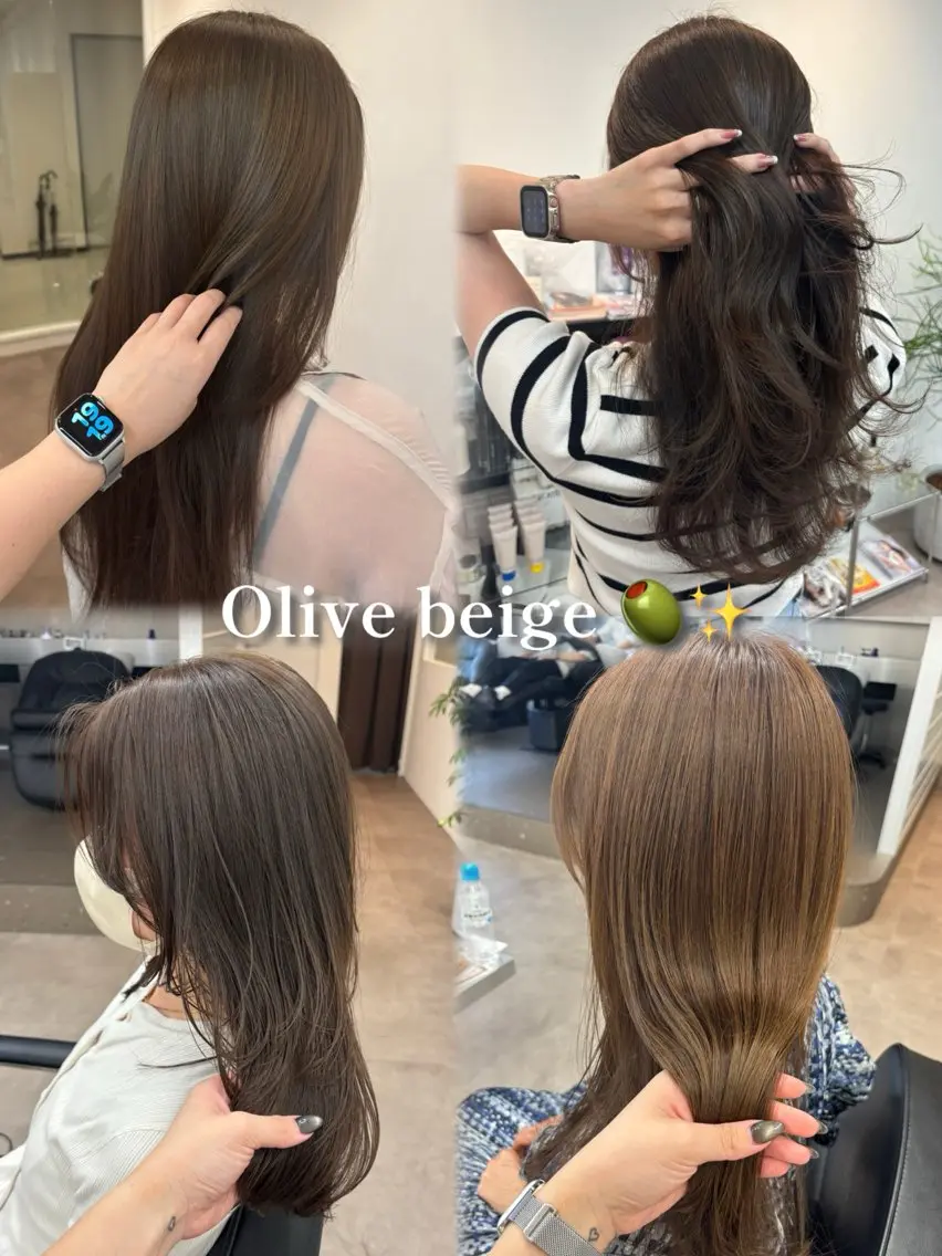 ミディアム カラー カット ヘアカラー 🐈アヤノ/レイヤー /ハッシュカット🐈のヘアスタイル