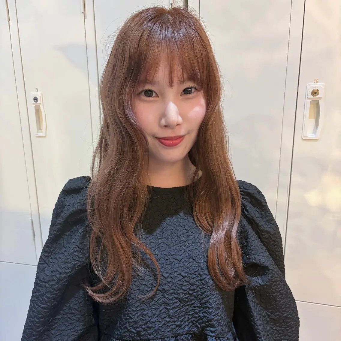 ロング カラー Zina 坂木 美月のヘアスタイル