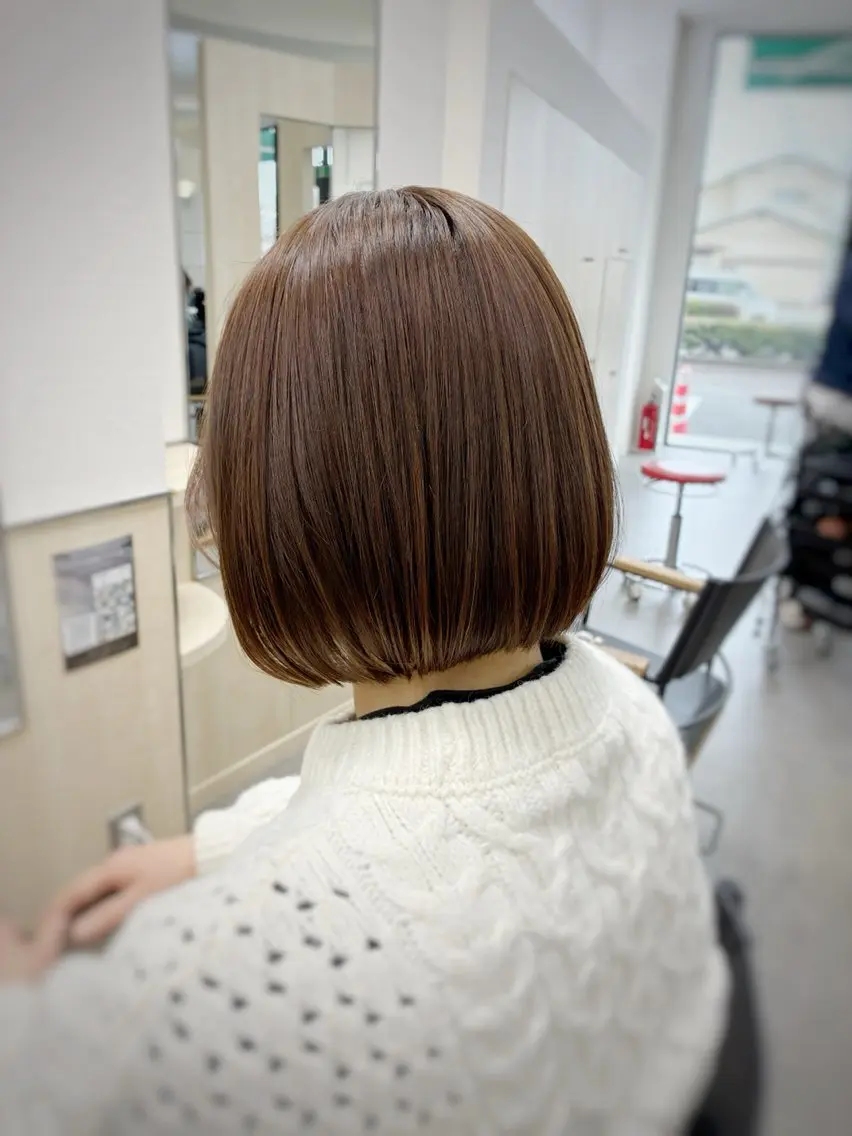 ショート カット 透明感カラー🍀 Satoのヘアスタイル