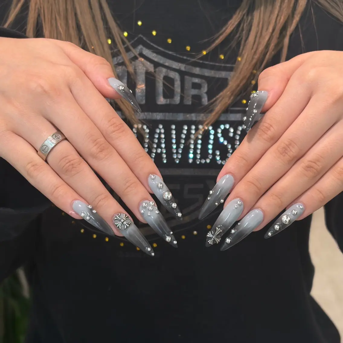 ネイル ハンドネイル 🐬Cxxu° Nail✝️のネイルデザイン