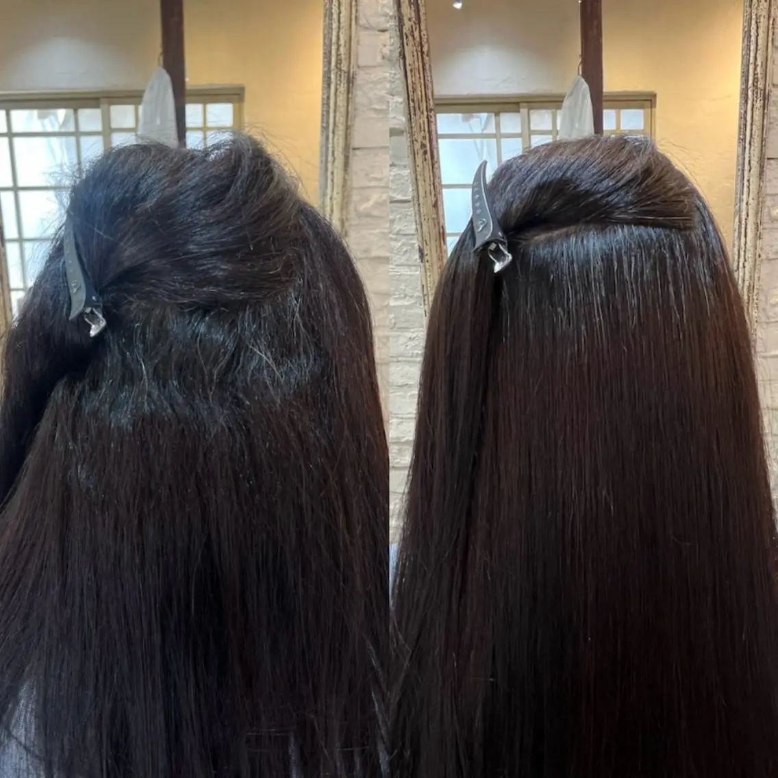 ロング くせ毛 縮毛矯正 🔔belle表参道 /縮毛矯正 ようこのヘアスタイル