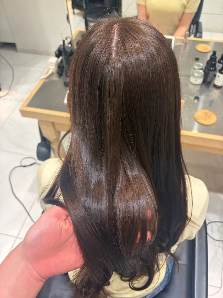ロング カラー ブリーチ ダブルカラー ブリーチなしカラー 🌺錦糸町/ブリーチ ハナのヘアスタイル
