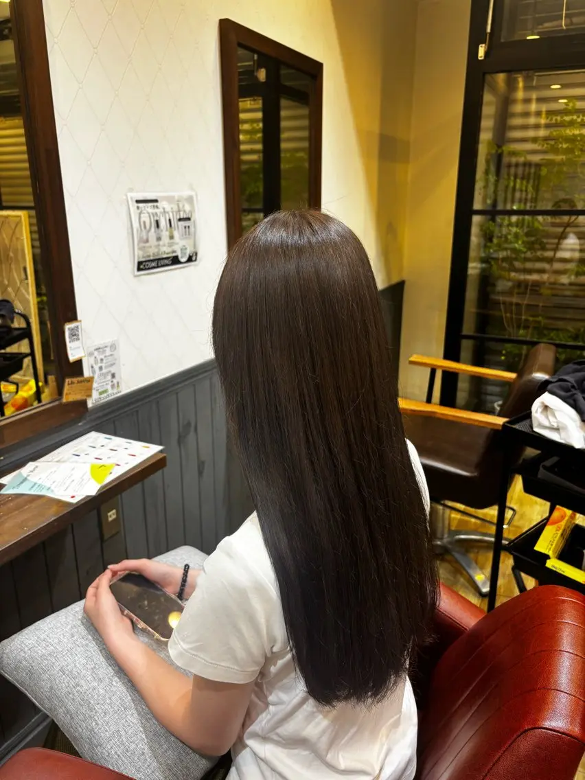 ロング カラー 透明感カラー Lilou東川口🎀 Hozumiのヘアスタイル