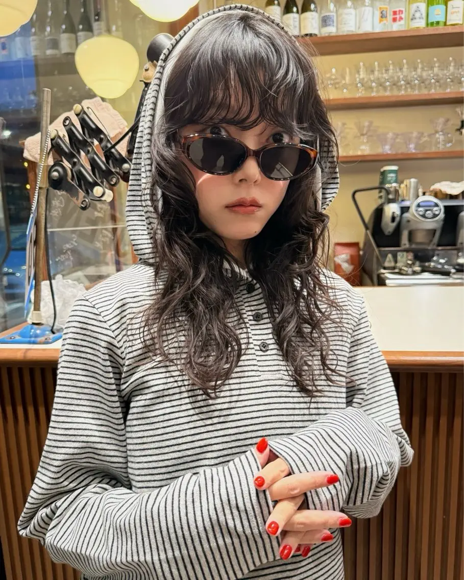 ロング パーマ デジタルパーマ カット パーマ 似合わせパーマ/ kazuのヘアスタイル